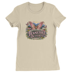 Forever Our Tennessee Butterfly Dolly Womens T-shirt Ivory