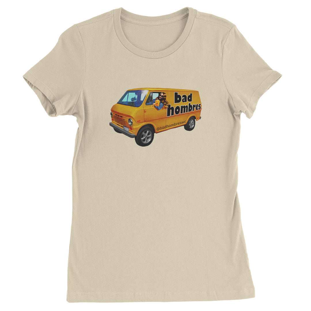 Bad Hombres Van West Chester Band Womens T-shirt Ivory