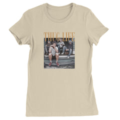 Golden Girls Thug Life Street Womens T-shirt Ivory