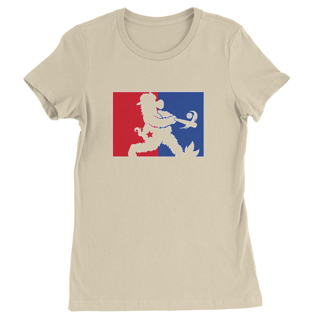 Batter Up Philly Baseball Phan Womens T-shirt Ivory