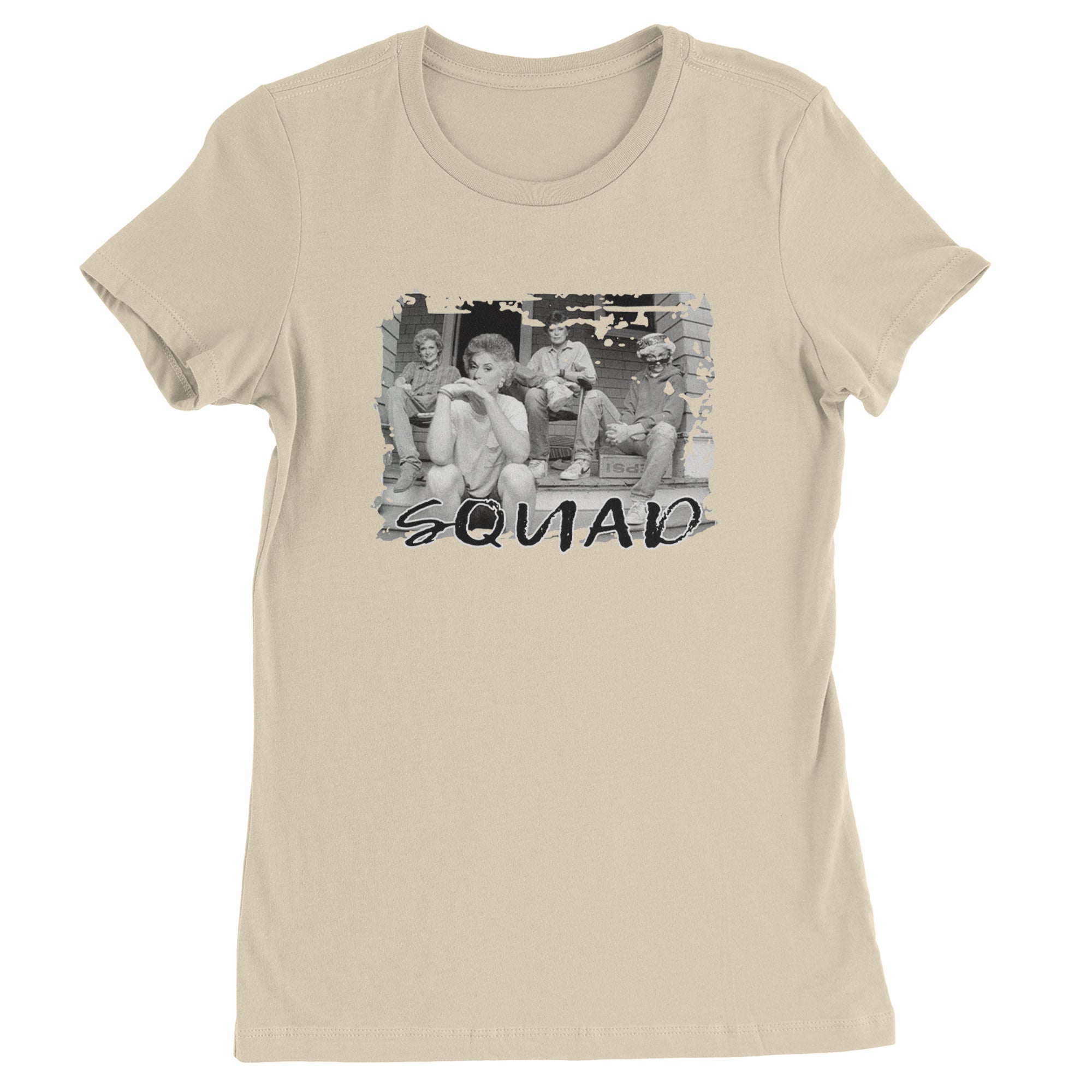 Squad Golden Girls Womens T-shirt Ivory