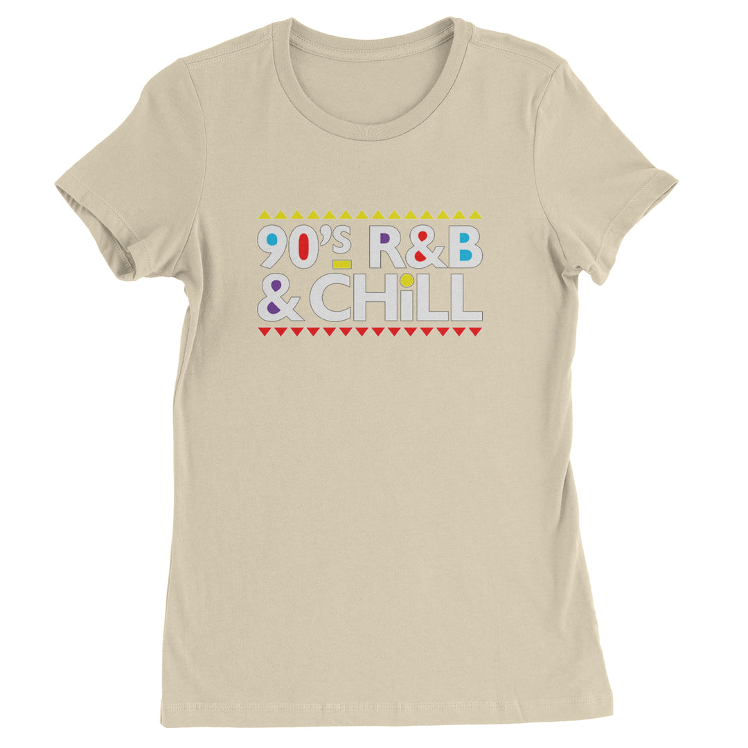 90s R&B and Chill Retro Throwback Womens T-shirt Ivory