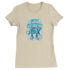67 Brainrot Meme Slang Womens T-shirt Ivory