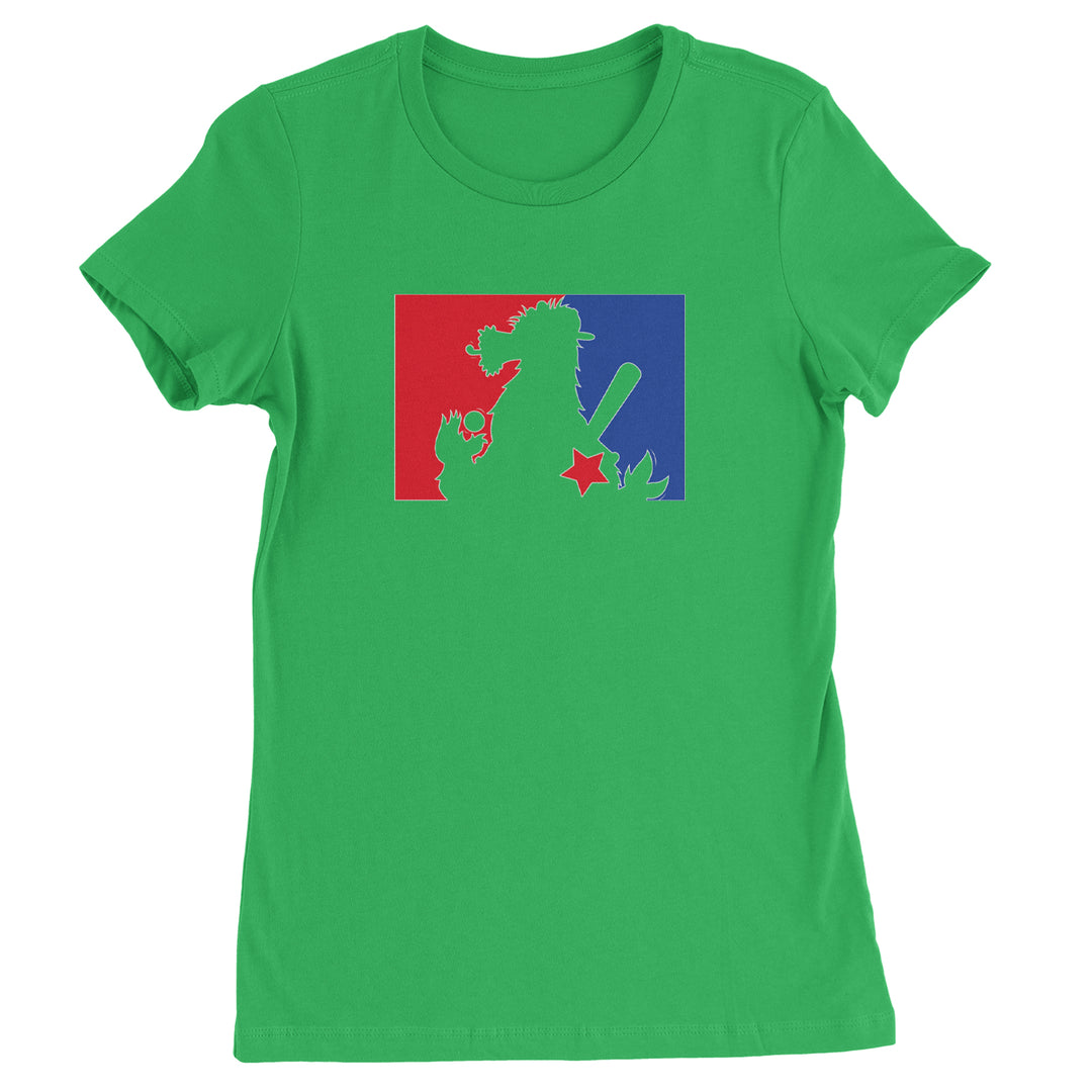 Philly Baseball Phan Womens T-shirt Kelly Green