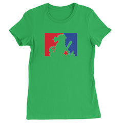 Philly Baseball Phan Womens T-shirt Kelly Green