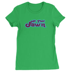 Hit That Jawn Philly Baseball graphic on Women's Heavyweight Cotton T-Shirt in Kelly Green