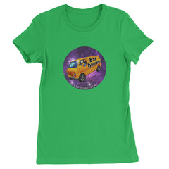 Bad Hombres Space West Chester Band Womens T-shirt Kelly Green