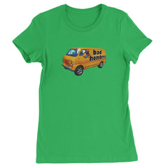 Bad Hombres Van West Chester Band Womens T-shirt Kelly Green