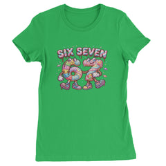 67 Candy Swirl Meme Womens T-shirt Kelly Green