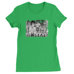 Squad Golden Girls Womens T-shirt Kelly Green