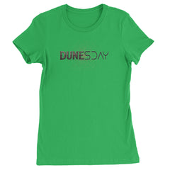 DunesDay Desert Apocolypse Womens T-shirt Kelly Green