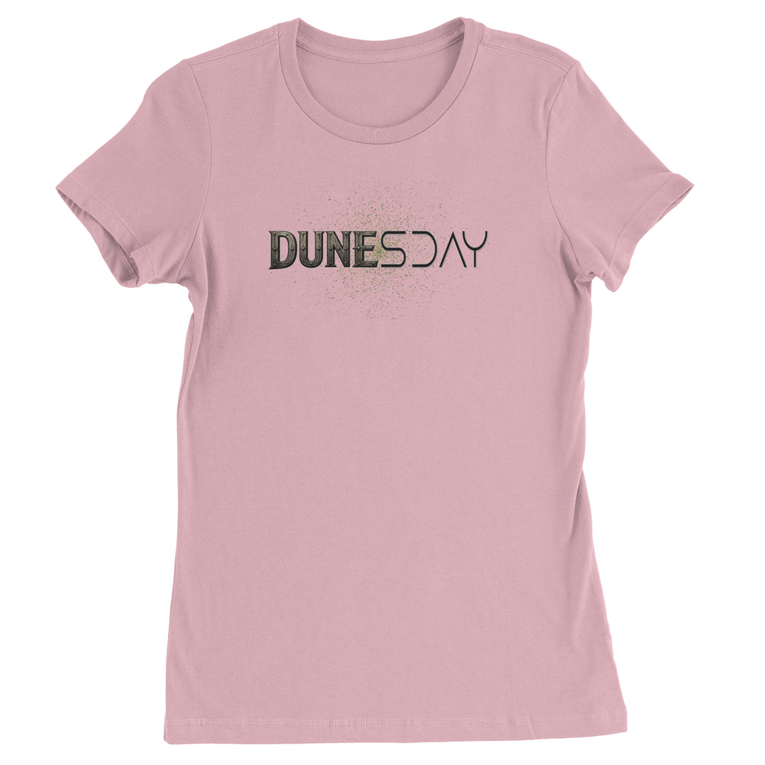 DunesDay Desert Apocolypse Womens T-shirt Light Pink