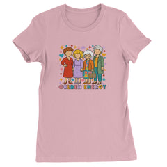 Golden Forever Golden Girls Womens T-shirt Light Pink