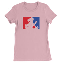 Philly Baseball Phan Womens T-shirt Light Pink