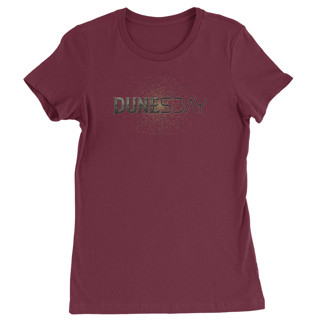 DunesDay Desert Apocolypse Womens T-shirt Maroon