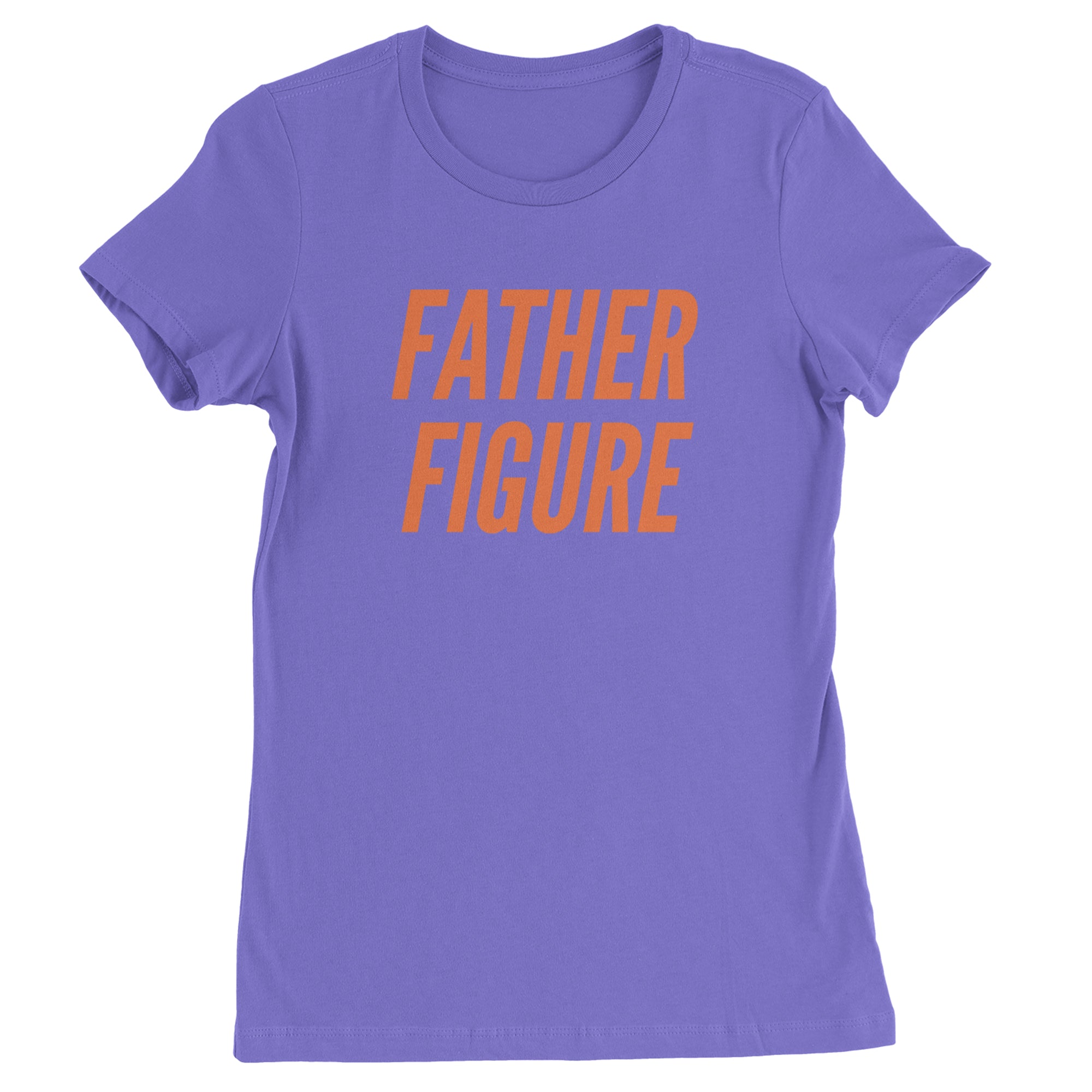 Father Figure Womens T-shirt Purple