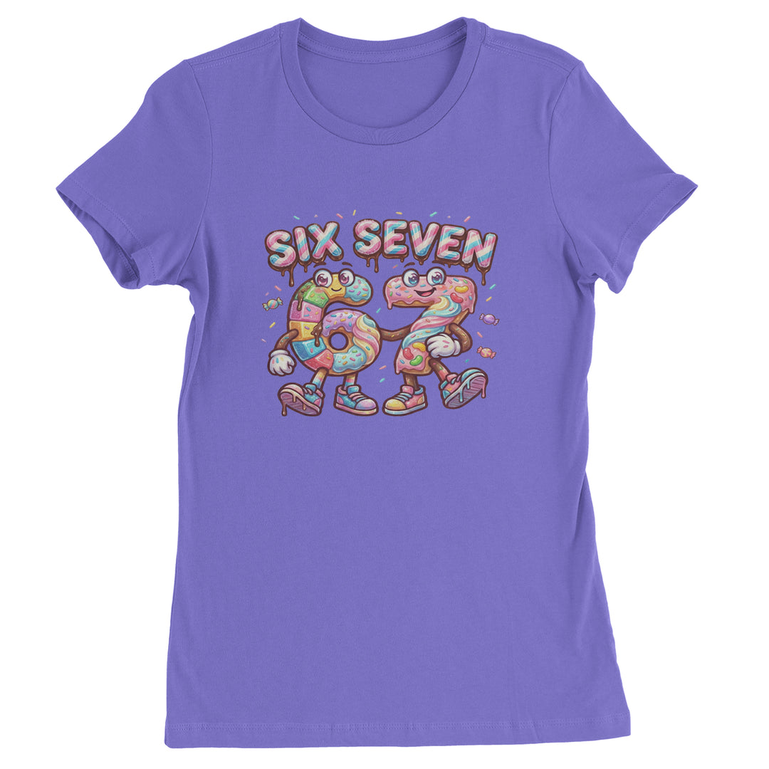 67 Candy Swirl Meme Womens T-shirt Purple