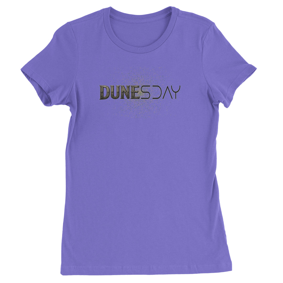DunesDay Desert Apocolypse Womens T-shirt Purple