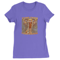 Tung Tung Tung Sahur Enforcer Womens T-shirt Purple