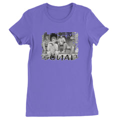 Squad Golden Girls Womens T-shirt Purple