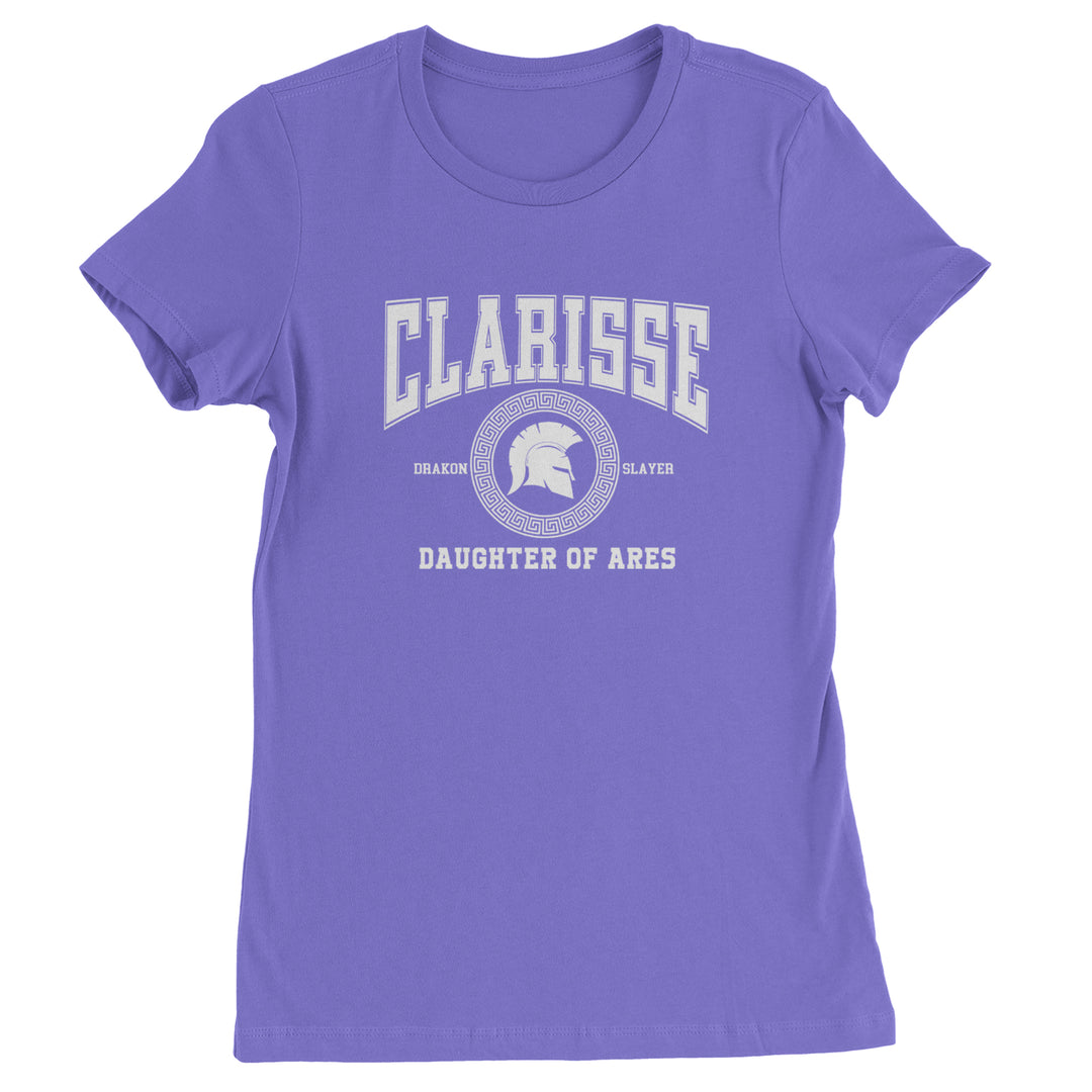 Clarisse Daughter of Ares Battle Ready Womens T-shirt Purple