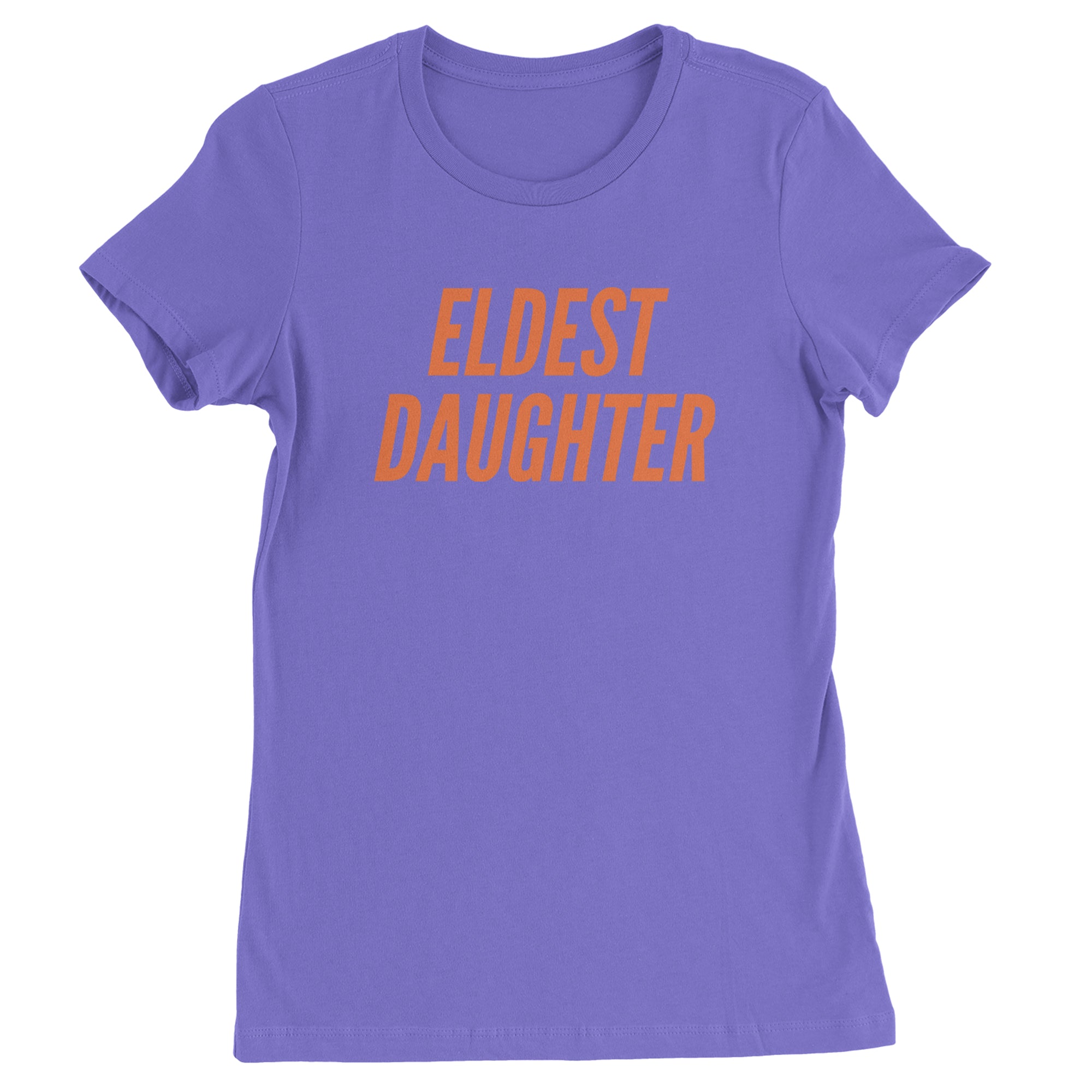 Eldest Daughter Womens T-shirt Purple