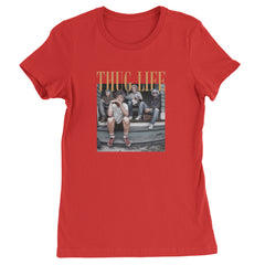 Golden Girls Thug Life Street Womens T-shirt Red