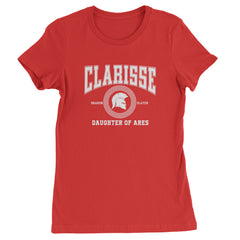 Clarisse Daughter of Ares Battle Ready Womens T-shirt Red