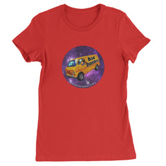 Bad Hombres Space West Chester Band Womens T-shirt Red