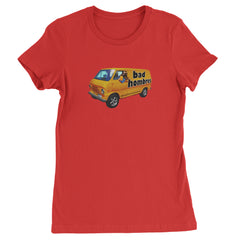 Bad Hombres Van West Chester Band Womens T-shirt Red