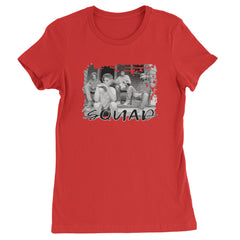 Squad Golden Girls Womens T-shirt Red