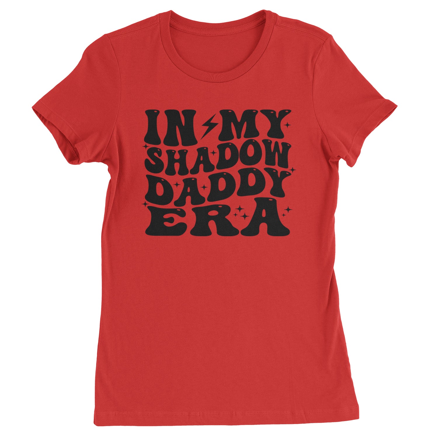 In My Shadow Daddy Era Romantasy Womens T-shirt Red