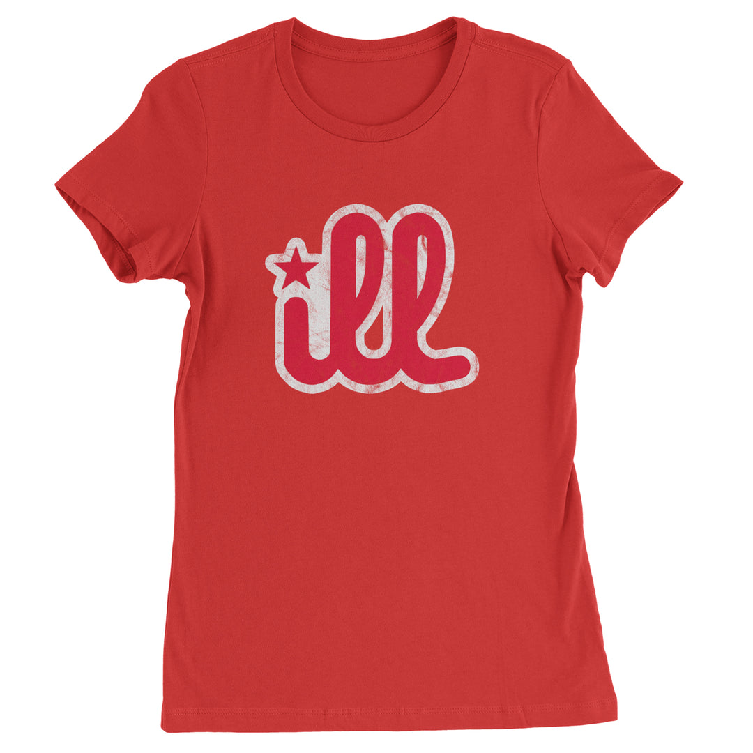 ILL Vintage It's A Philly Thing Womens T-shirt Red