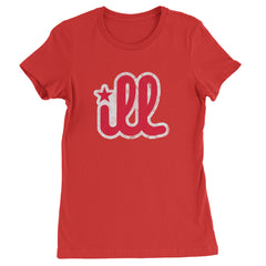 ILL Vintage It's A Philly Thing Womens T-shirt Red