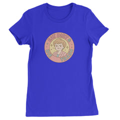 Eat Dirt And Die, Trash Golden Girls Womens T-shirt Royal Blue