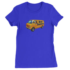 Bad Hombres Van West Chester Band Womens T-shirt Royal Blue