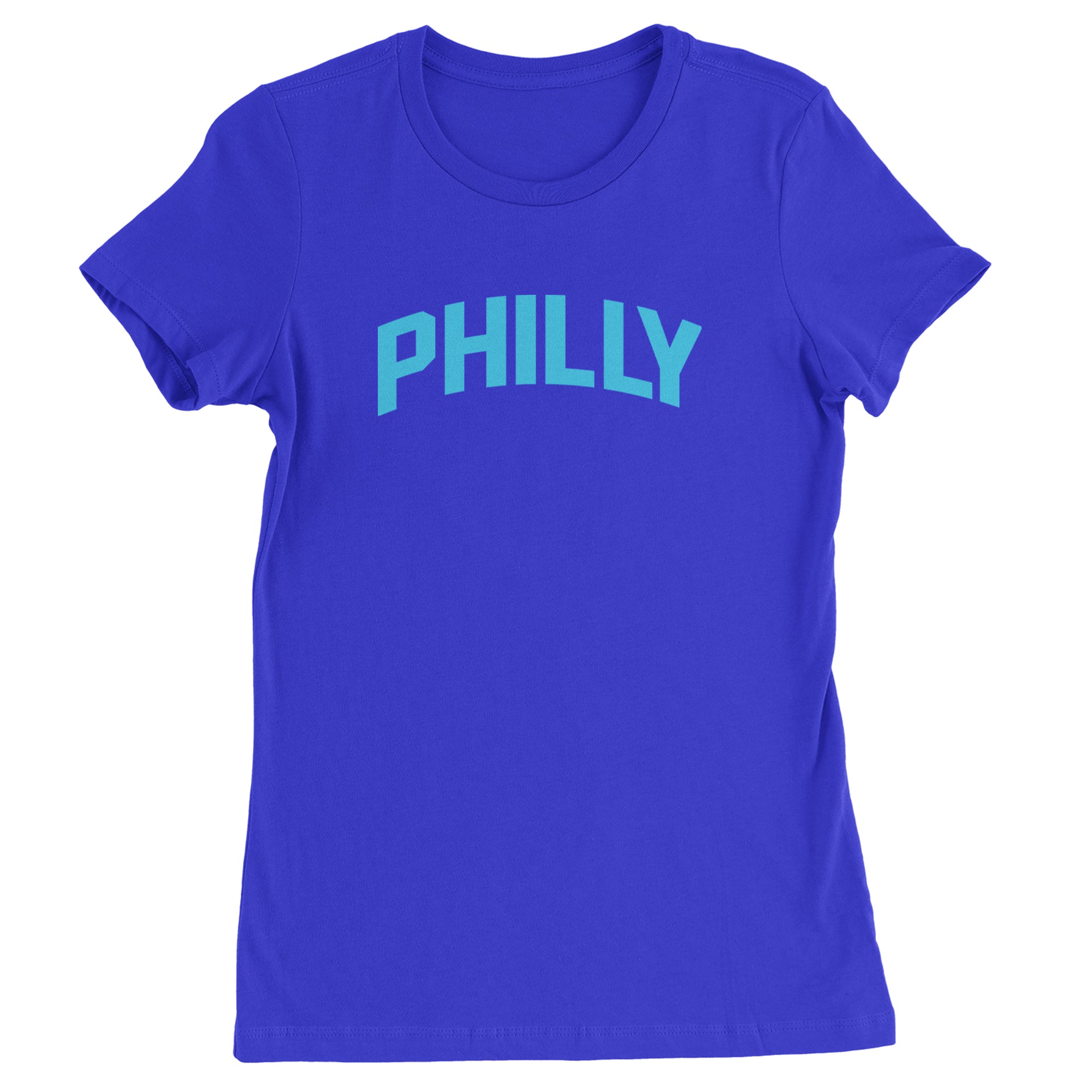 Philly Philadelphia Pride Womens T-shirt Royal Blue