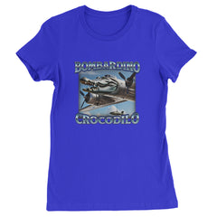 Bombardino Crocodilo Brainrot Womens T-shirt Royal Blue
