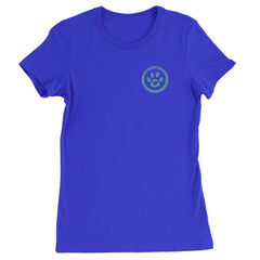 TLC To Love a Canine Dog Rescue Teal Womens T-shirt Royal Blue