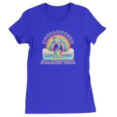 Undiagnosed But Something Is Definitely Wrong Womens T-shirt Royal Blue