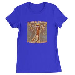 Tung Tung Tung Sahur Enforcer Womens T-shirt Royal Blue