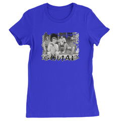 Squad Golden Girls Womens T-shirt Royal Blue