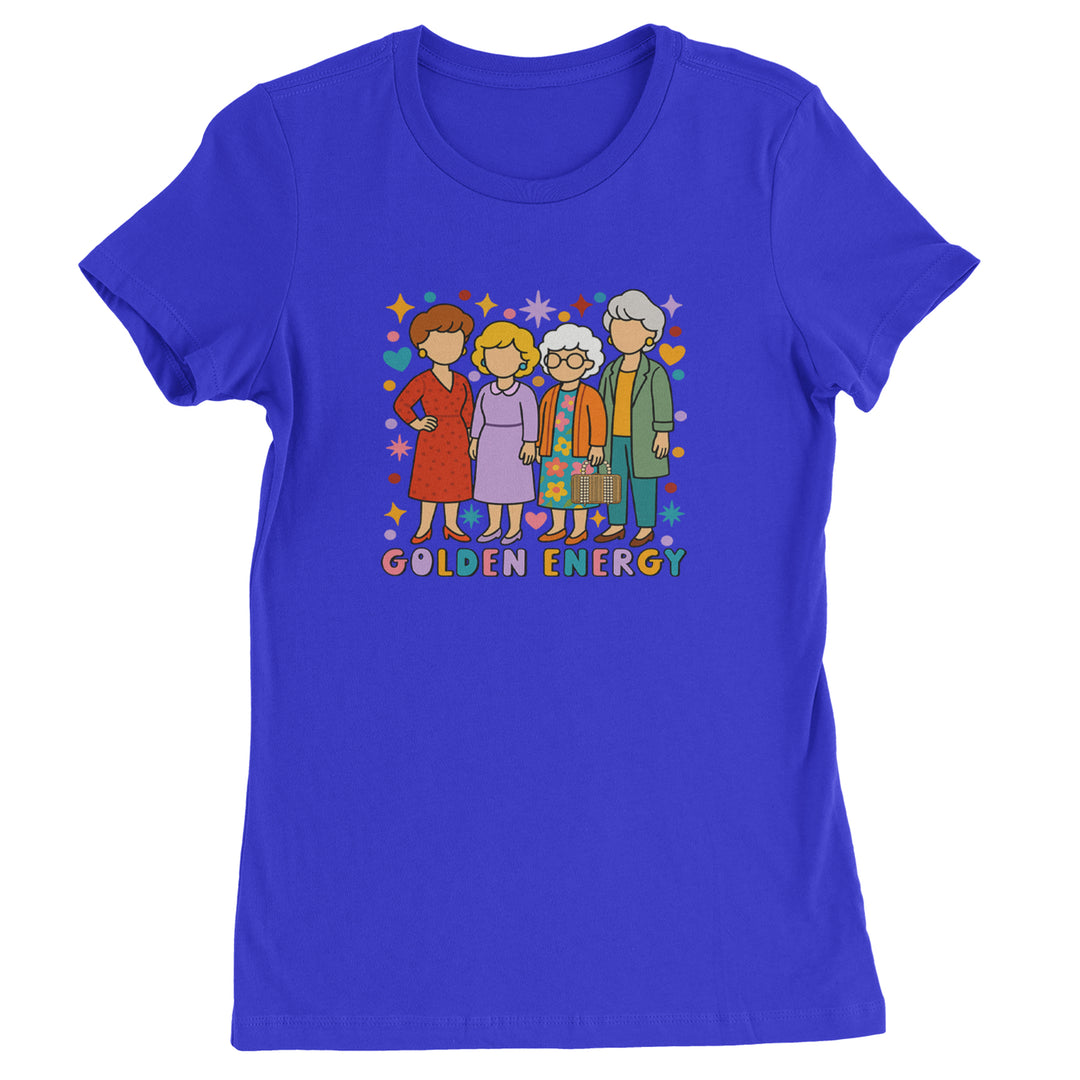 Golden Forever Golden Girls Womens T-shirt Royal Blue