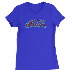 Hit That Jawn Philly Baseball graphic on Women's Heavyweight Cotton T-Shirt in Royal Blue