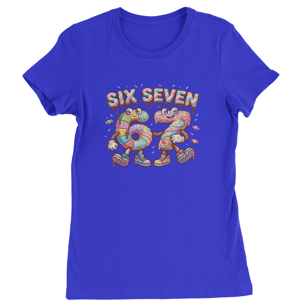 67 Candy Swirl Meme Womens T-shirt Royal Blue