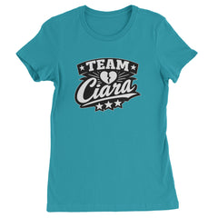 Team Ciara Scamanda Broken Heart Womens T-shirt Surf