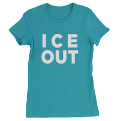 Ice Out Protest Womens T-shirt Surf
