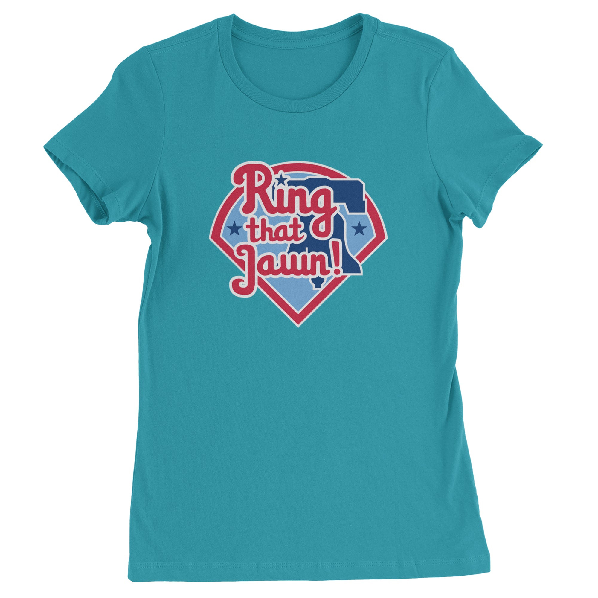 Ring That Jawn Philly Baseball Womens T-shirt Surf