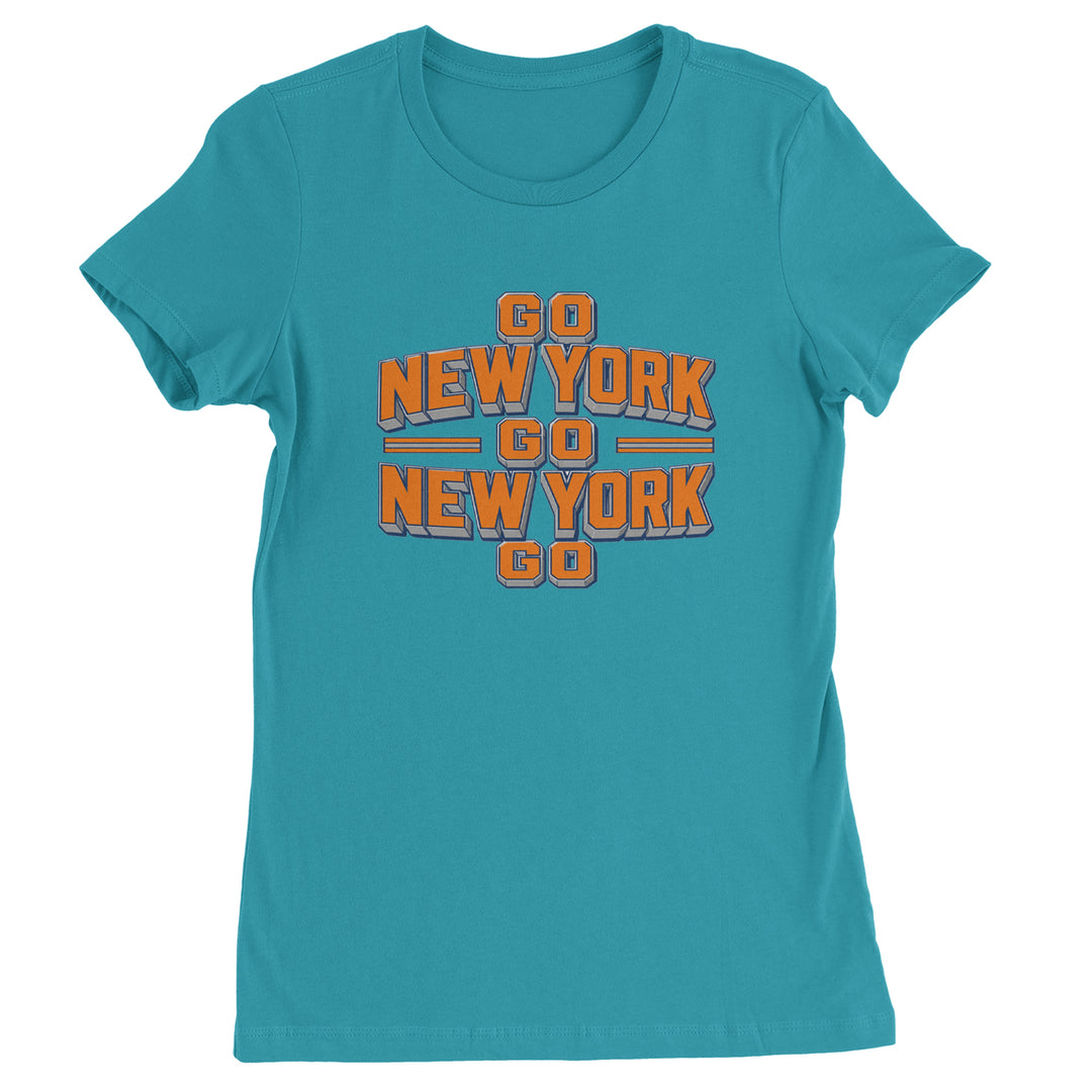Go New York Go Basketball Womens T-shirt Surf