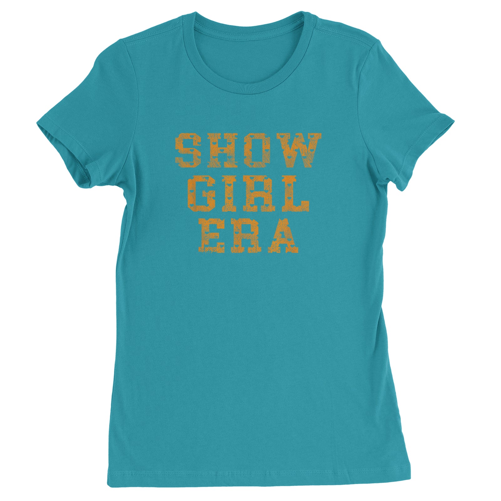 Vintage Showgirl Era Heart Womens T-shirt Surf